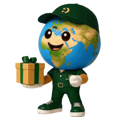 DelivaHere mascot animation